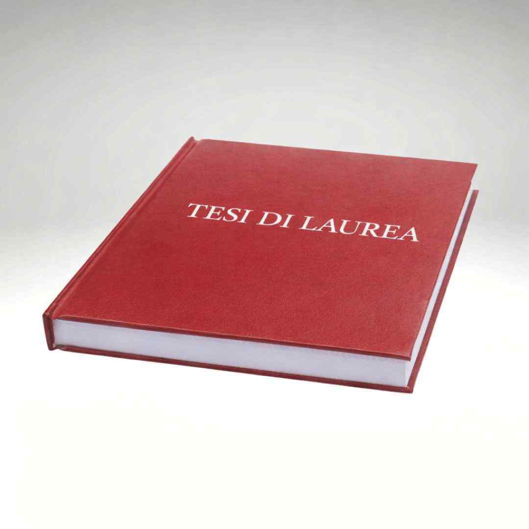 Rilegatura termica tesi con costa rifinita fotocopie roma bianco e nero